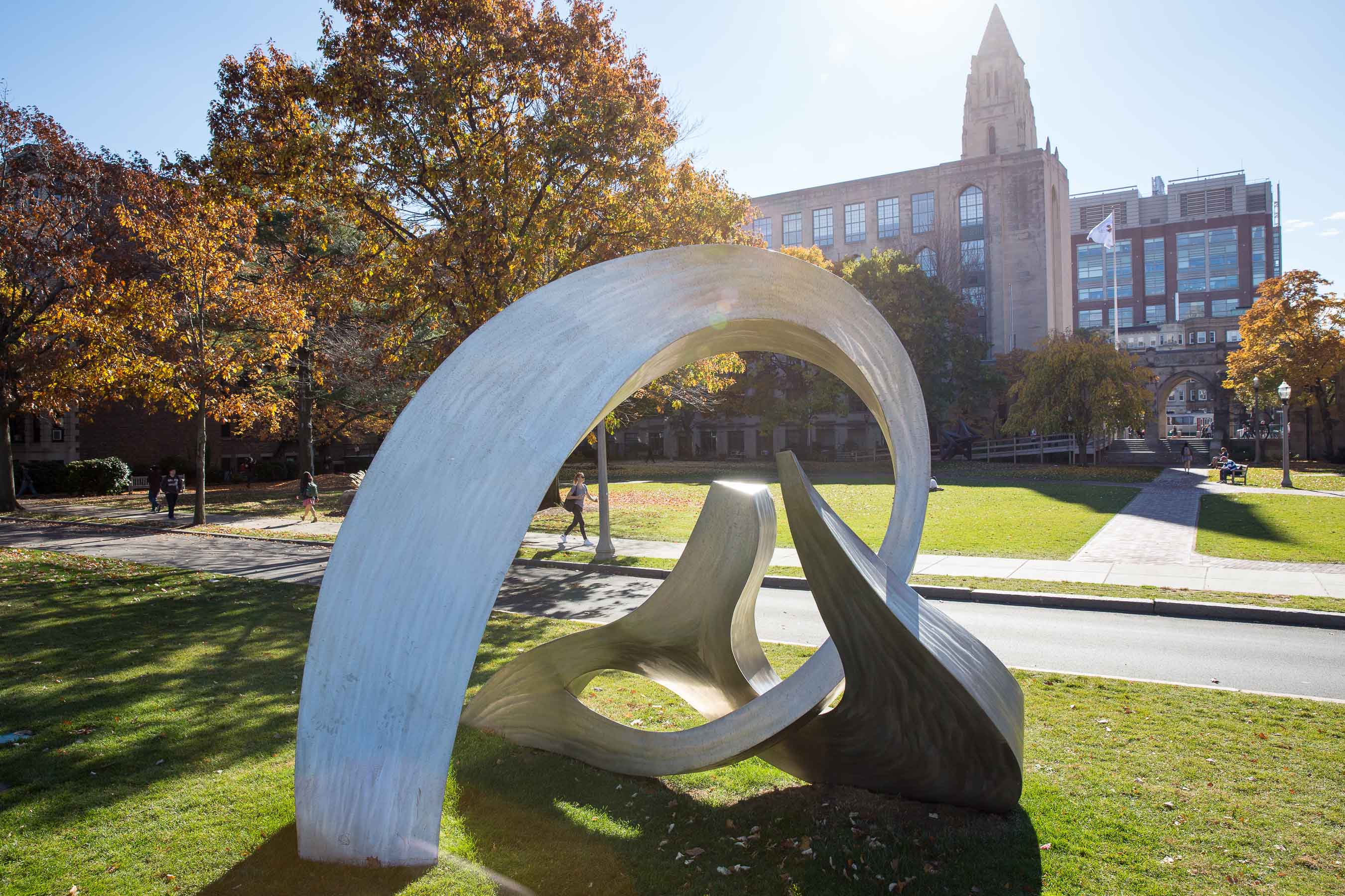 Boston University Couterpoint sculpture 