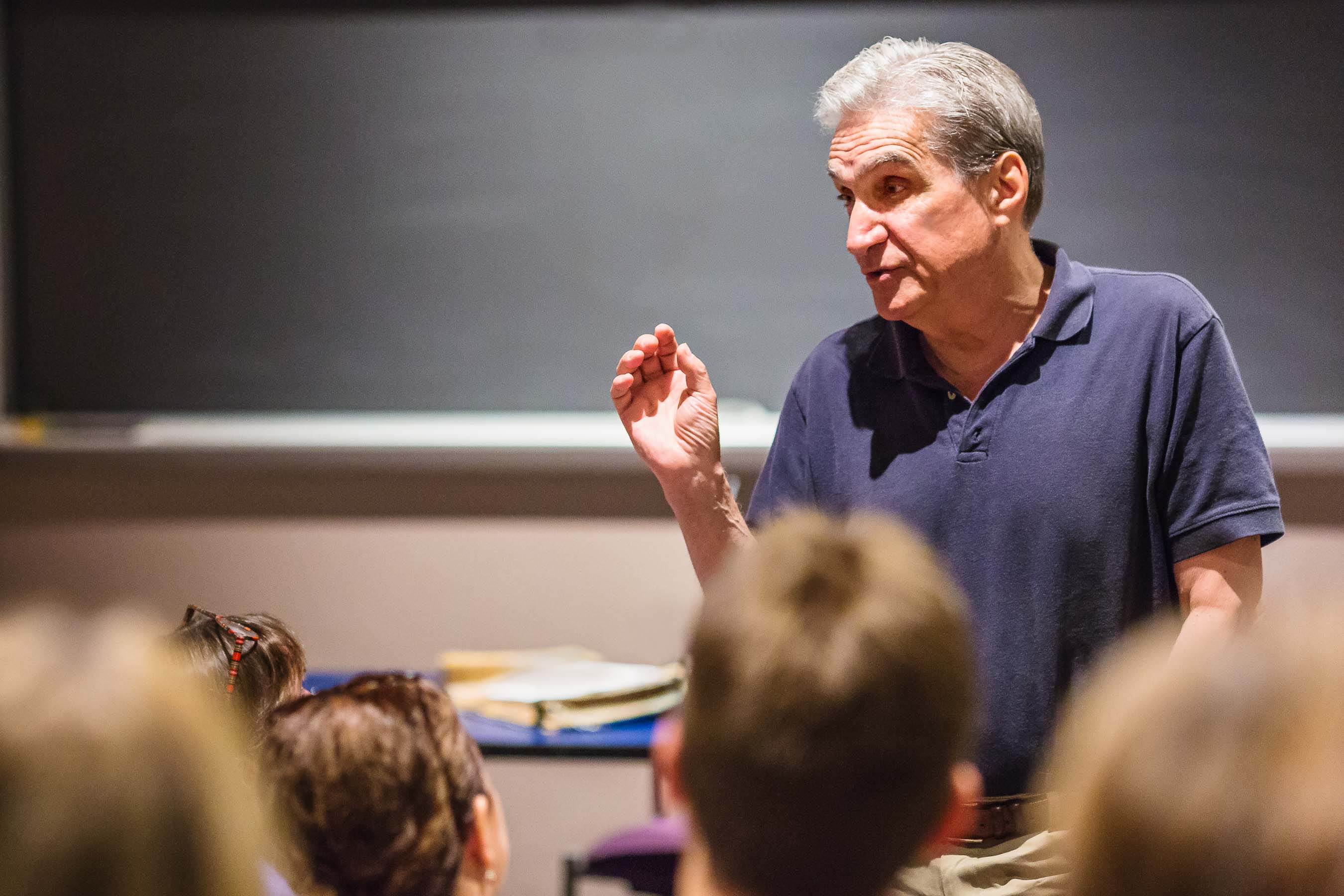 Robert Pinsky, American Poet, teaching at Boston University